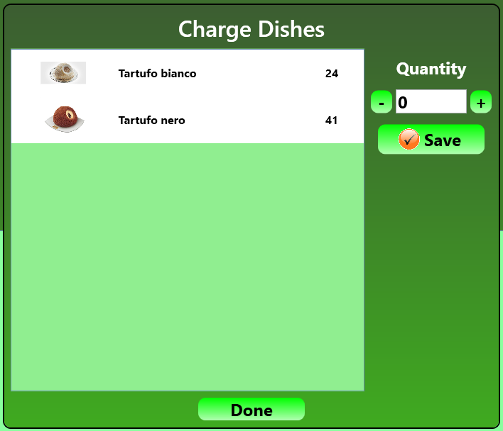 Stock interface